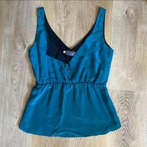 Sleeveless Silk Top // MYNE by Ashley Ann